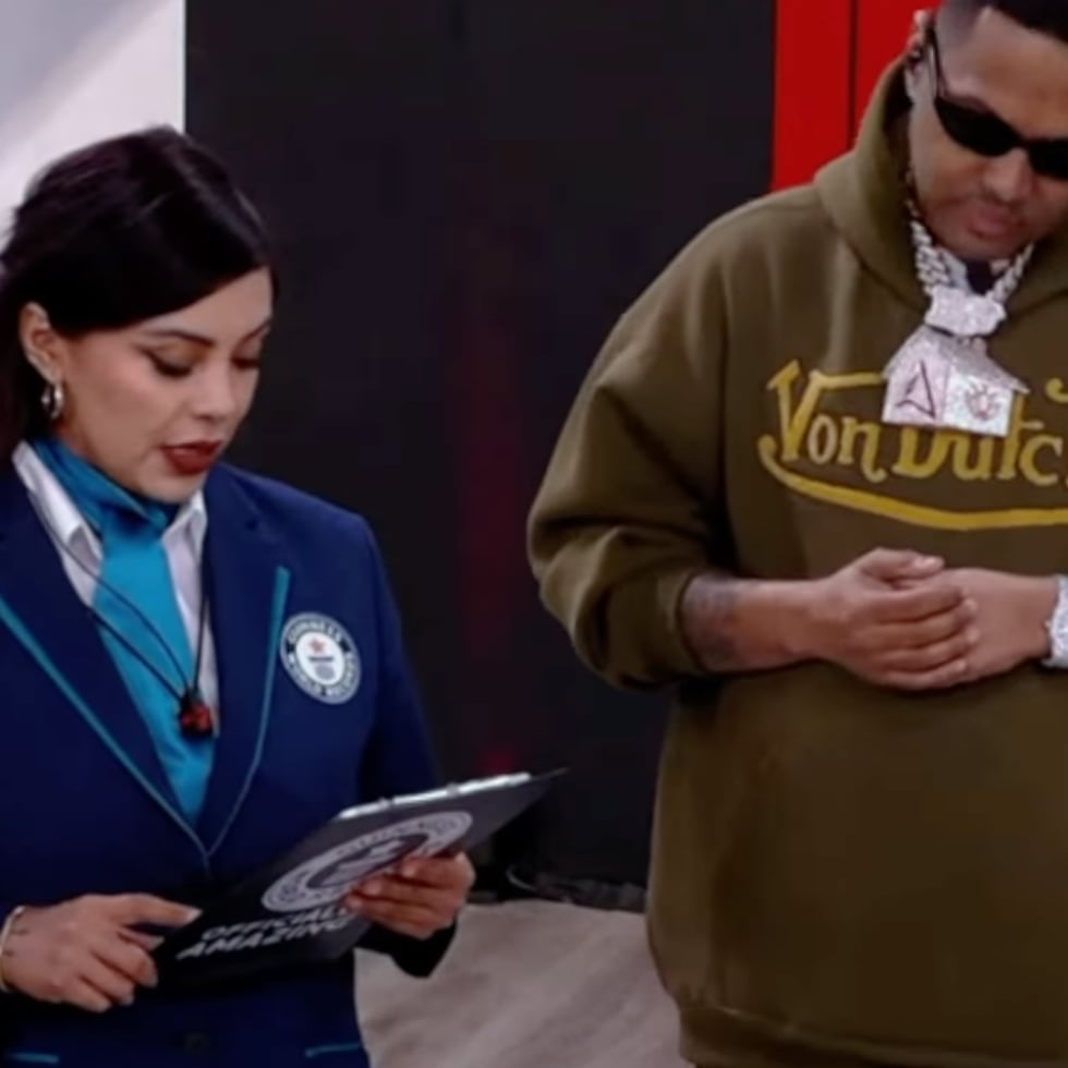 Momento en que se le otorga el récord Guinness.