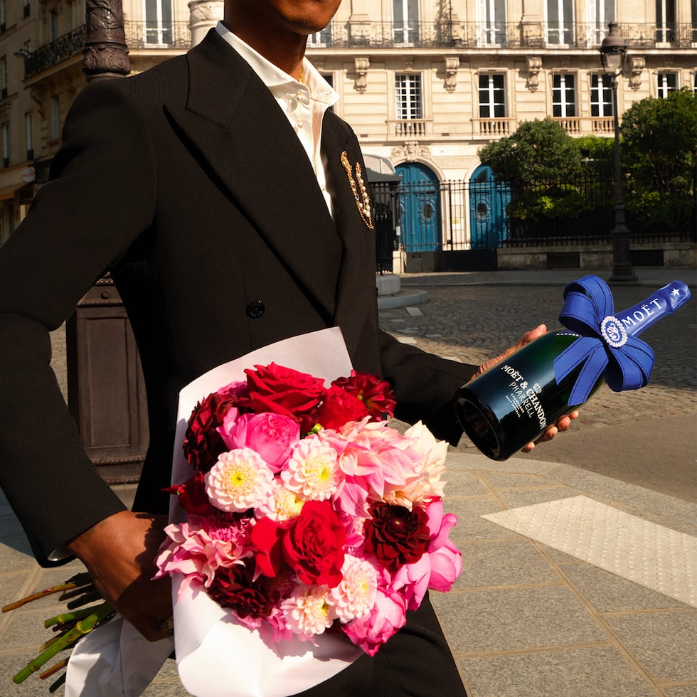 Moët & Chandon x Pharrell Williams está disponible en La enoteca.