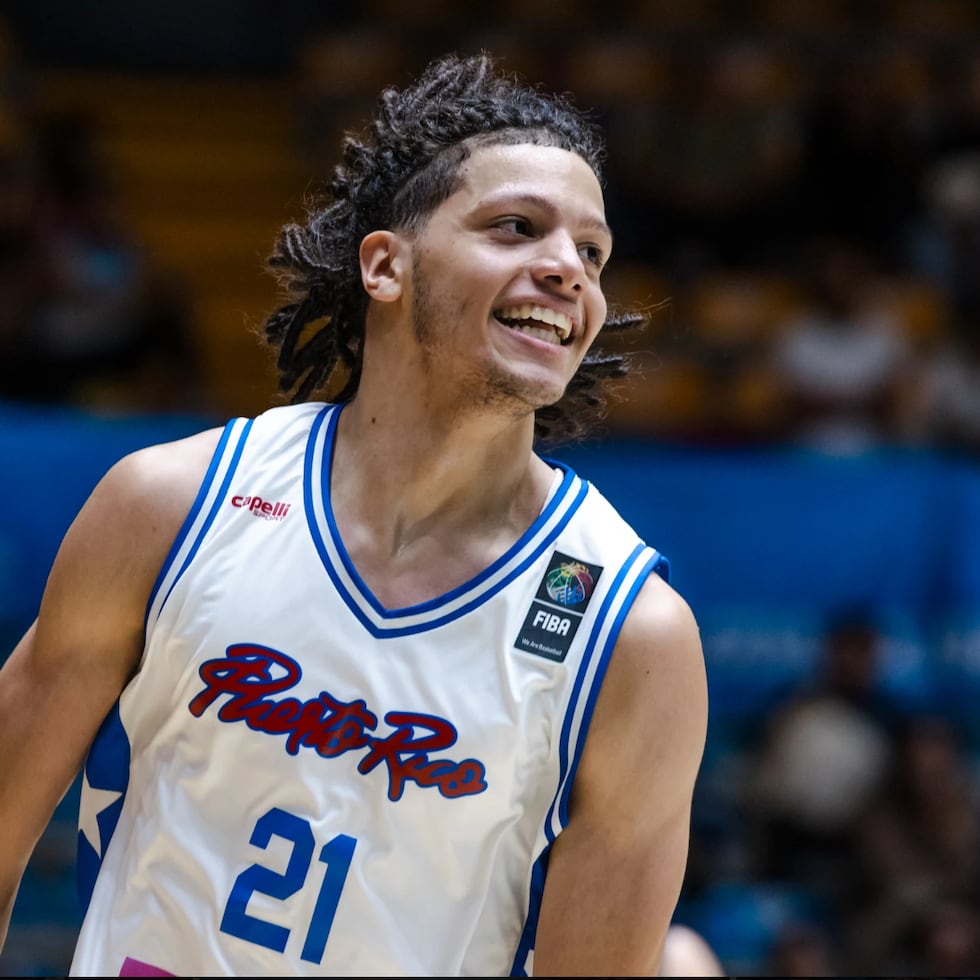 Felipe Quiñones, jugador de la selección juvenil, fue uno de los que participó en el AmeriCup Sub-18 de la FIBA a principios de junio, y que clasificó al Mundial Sub-19 del año que viene.