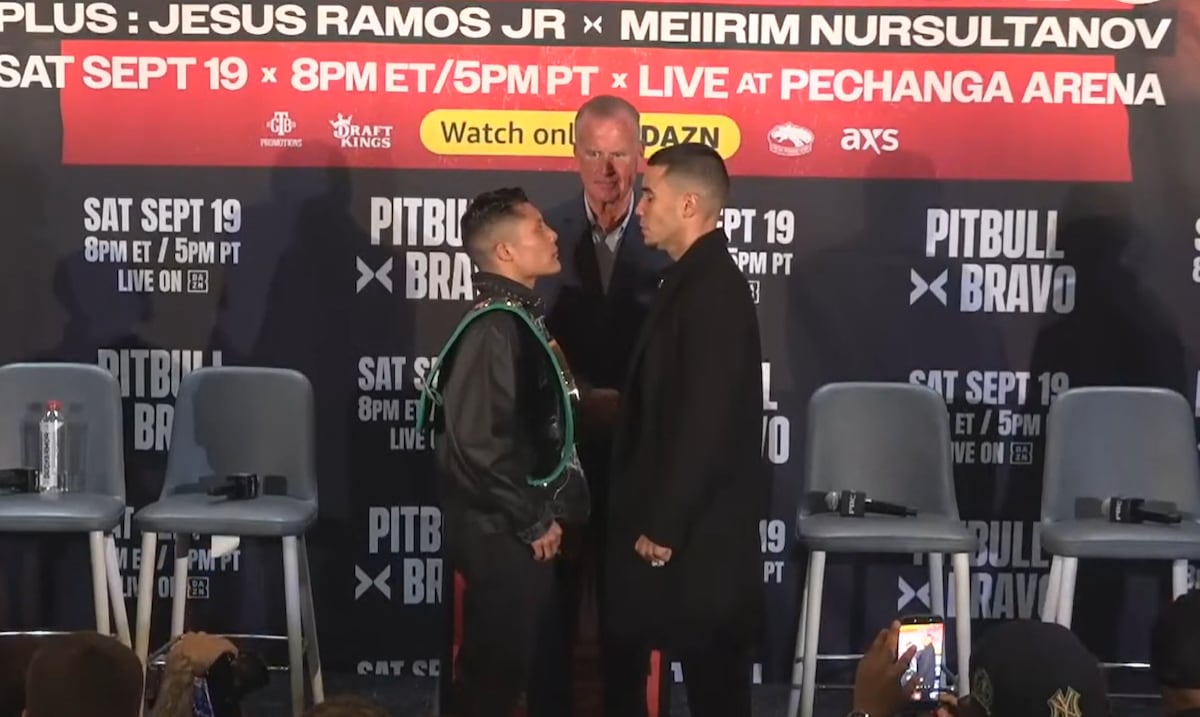Néstor Bravo y "Pitbull" Cruz se enfrentarán por el título interino superligero del CMB