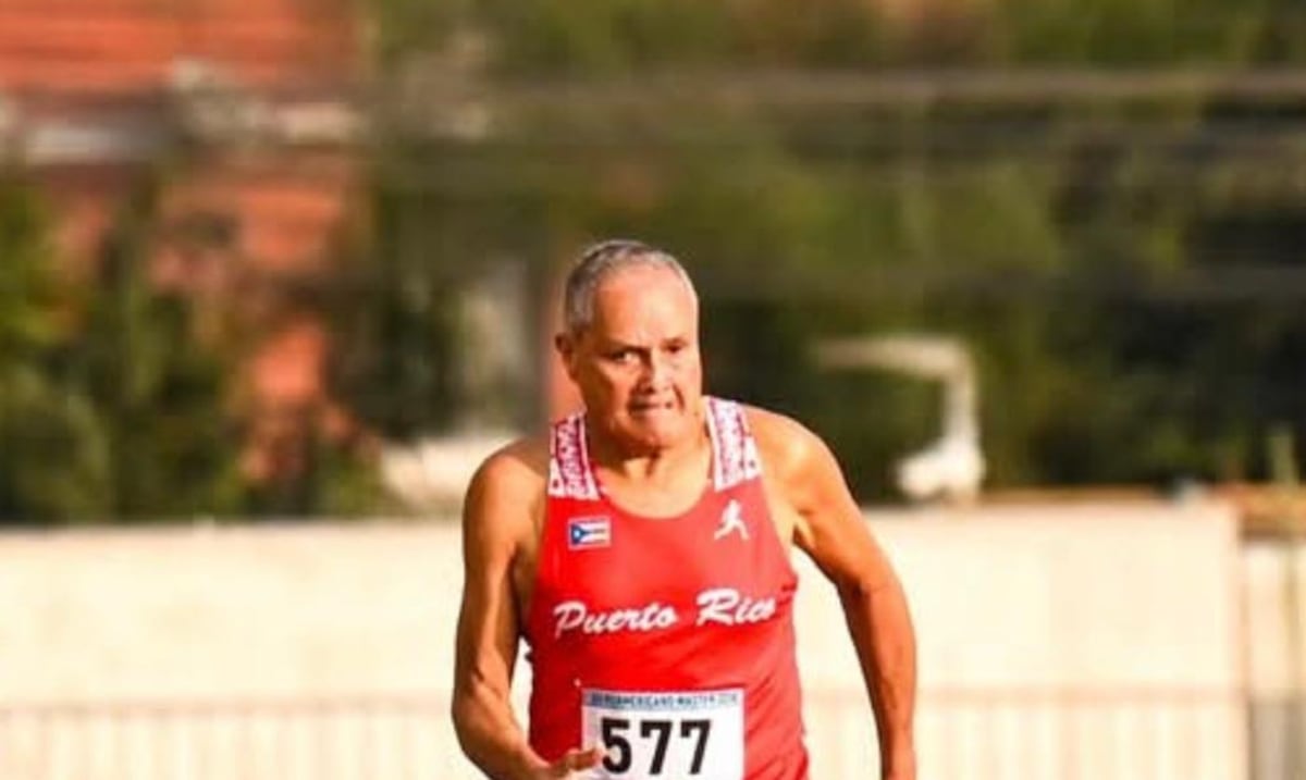 José "Cheo" Ruiz: atleta máster de 72 años que sigue compitiendo en pista y campo