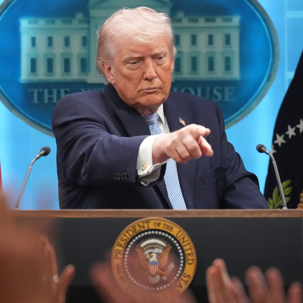 El presidente de Estados Unidos, Donald Trump.