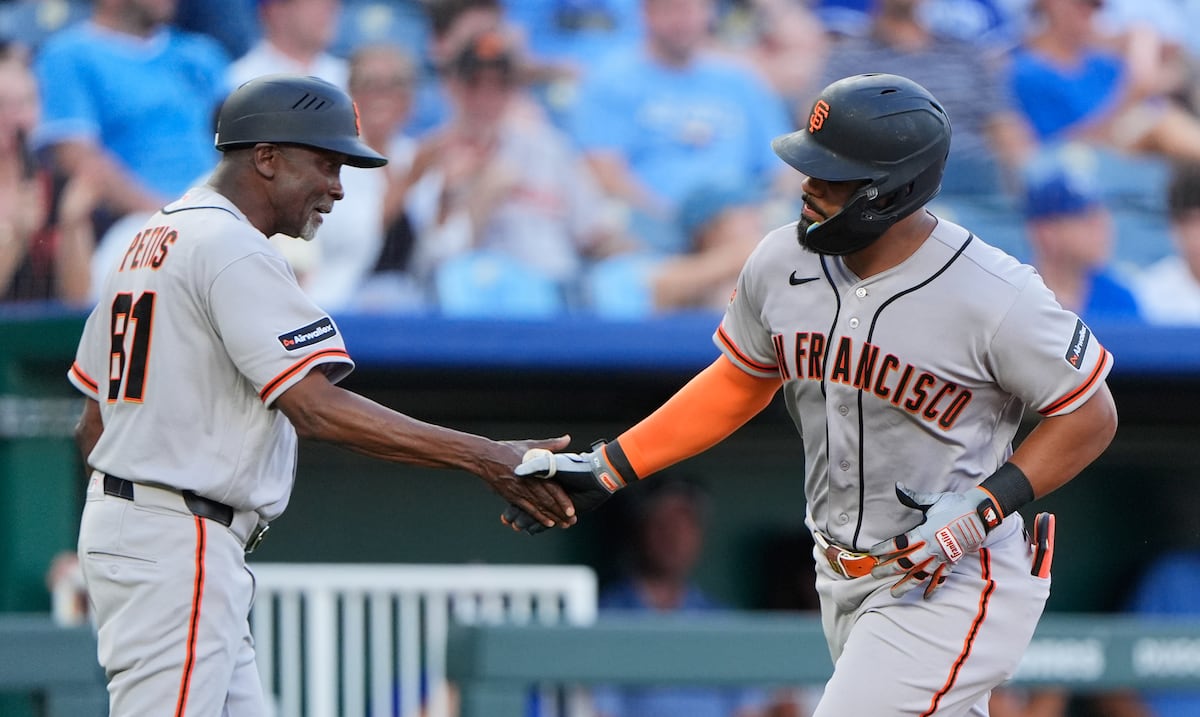 Heliot Ramos conecta su noveno jonrón pero Kansas City derrota a San Francisco 4-3