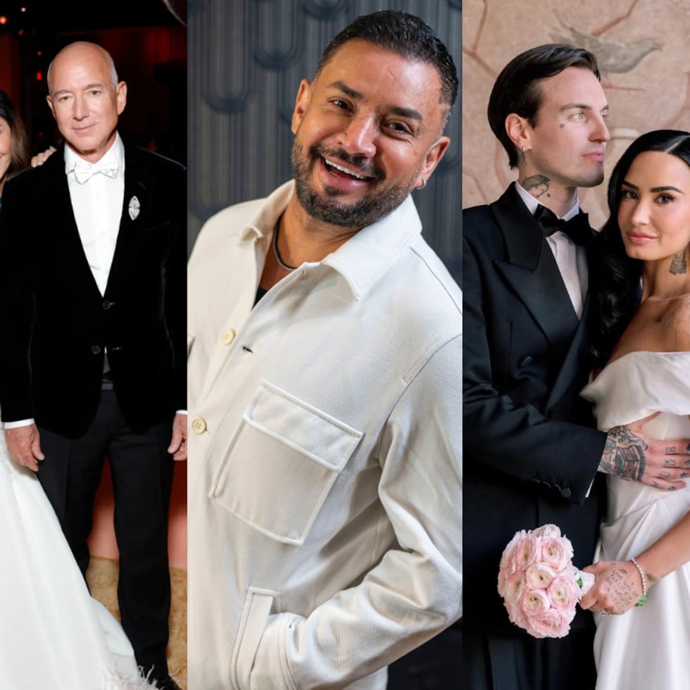 La industria del entretenimiento estuvo marcada por varias bodas este 2025.