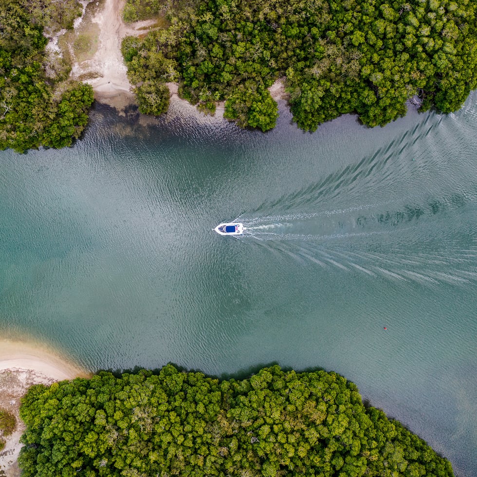 En la foto, una costa en Cabo Rojo.