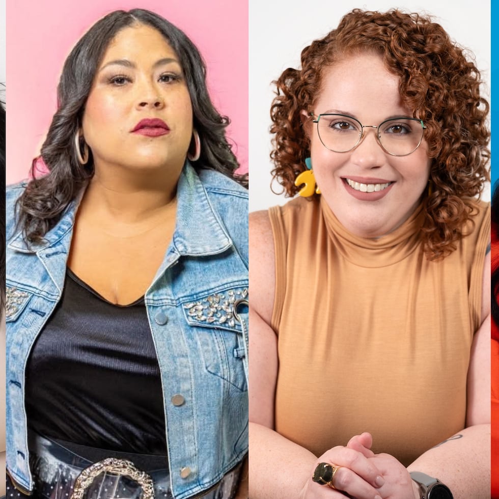 Se unen contra la Gordofobia: Norwill Fragoso, Jennifer E. Rosario Galindo, la Dra. Irma Torres y Miriam Lara.