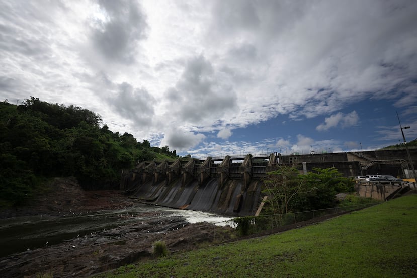 El sistema de bombeo de la represa Carraízo.
