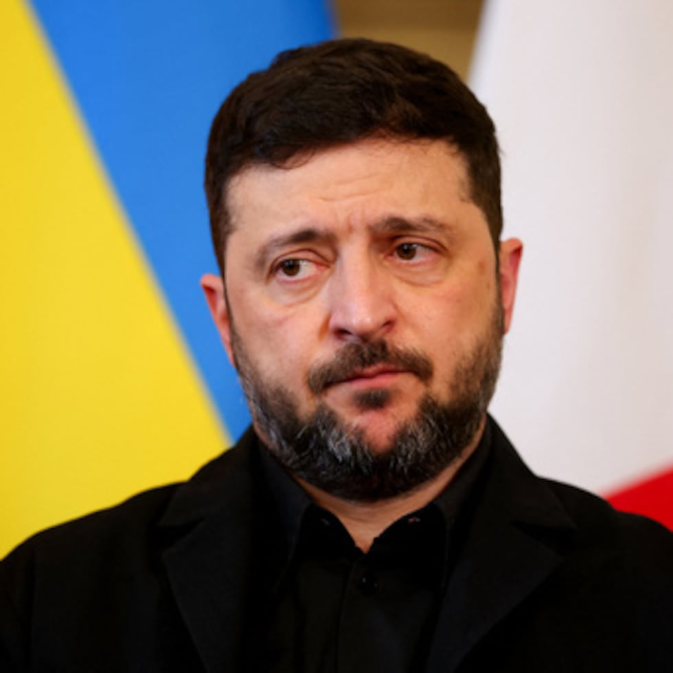 El presidente ucraniano Volodymyr Zelensky.