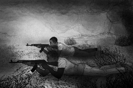 Imagen de la cobertura de: Niños soldados relatan horrores en Sudán y presencia de mercenarios colombianos