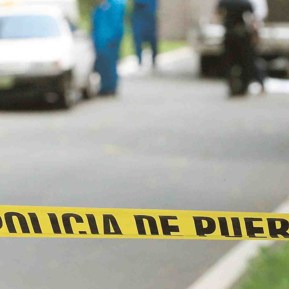 Una imagen de archivo de una escena criminal.