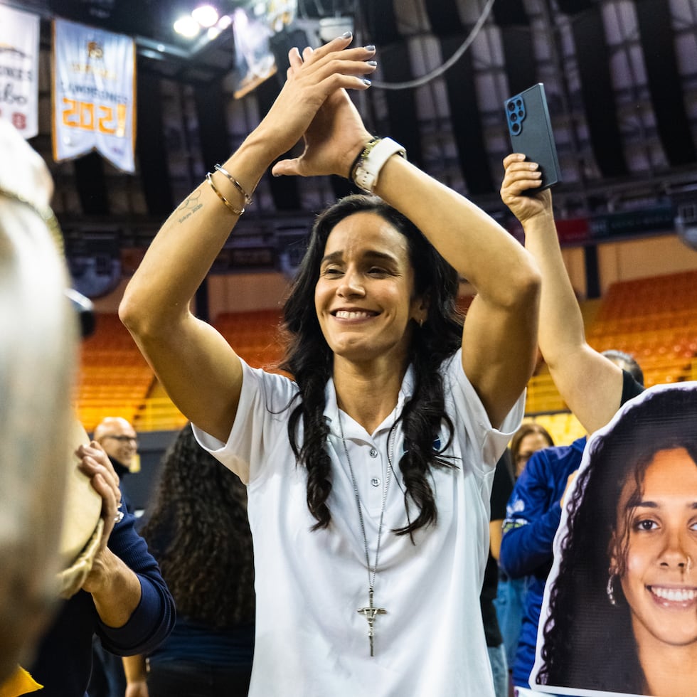 Michelle González agradece el apoyo de los fanáticos.