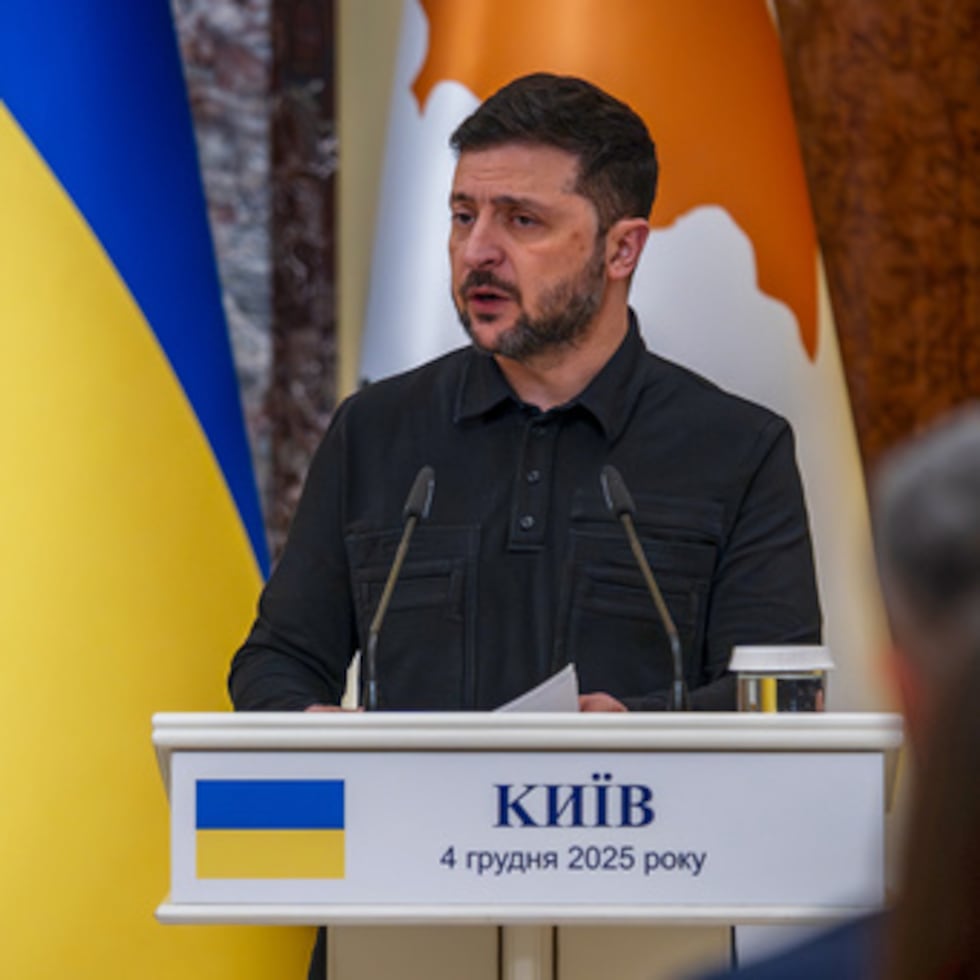 El presidente ucraniano, Volodymyr Zelensky.