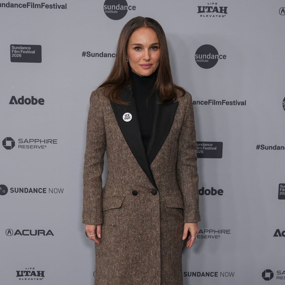 Natalie Portman en la premier del filme "The Gallerist" en el Festival de cine de Sundance en Park City, Utah. (AP Photo/Chris Pizzello)