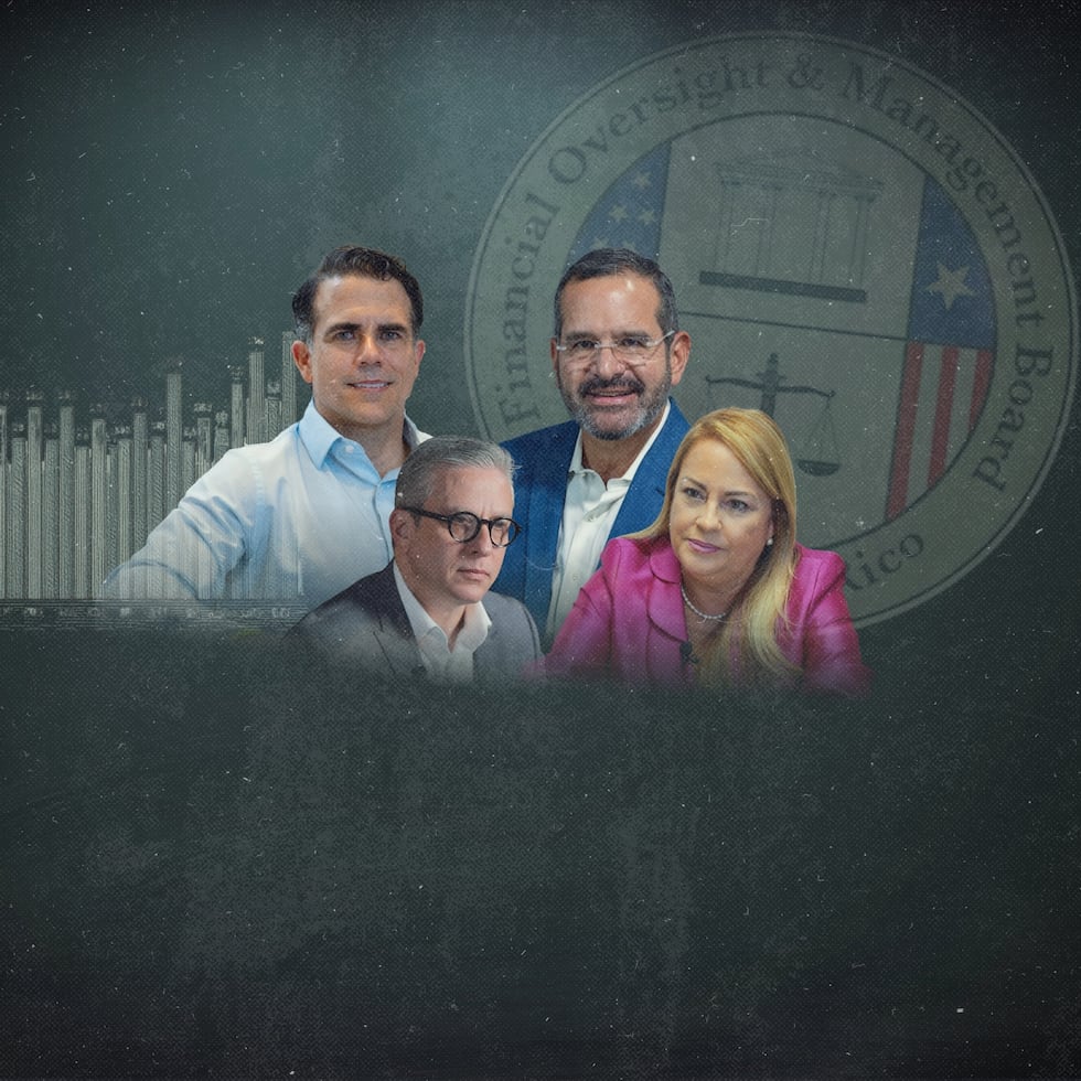 Former Governors Ricardo Rosselló, Alejandro García Padilla, Pedro Pierluisi, and Wanda Vázquez.
