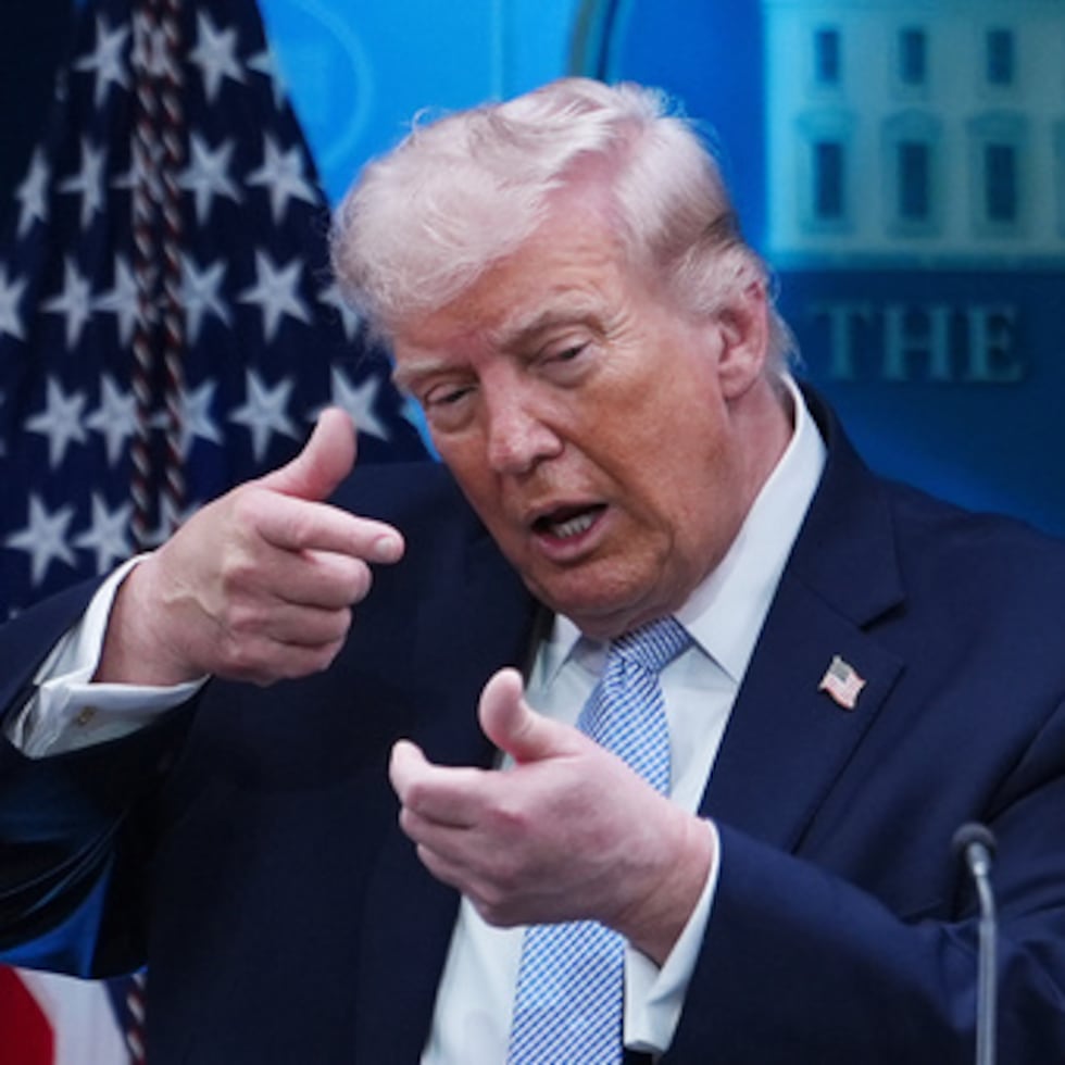 El presidente Donald Trump.