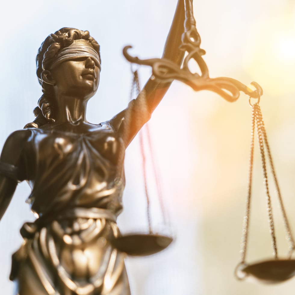 La balanza de la justicia.