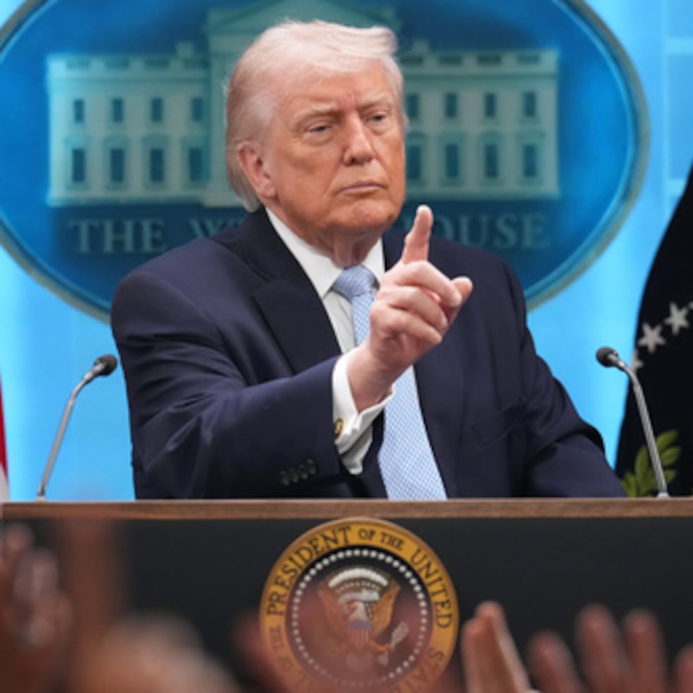 El presidente de Estados Unidos, Donald Trump.