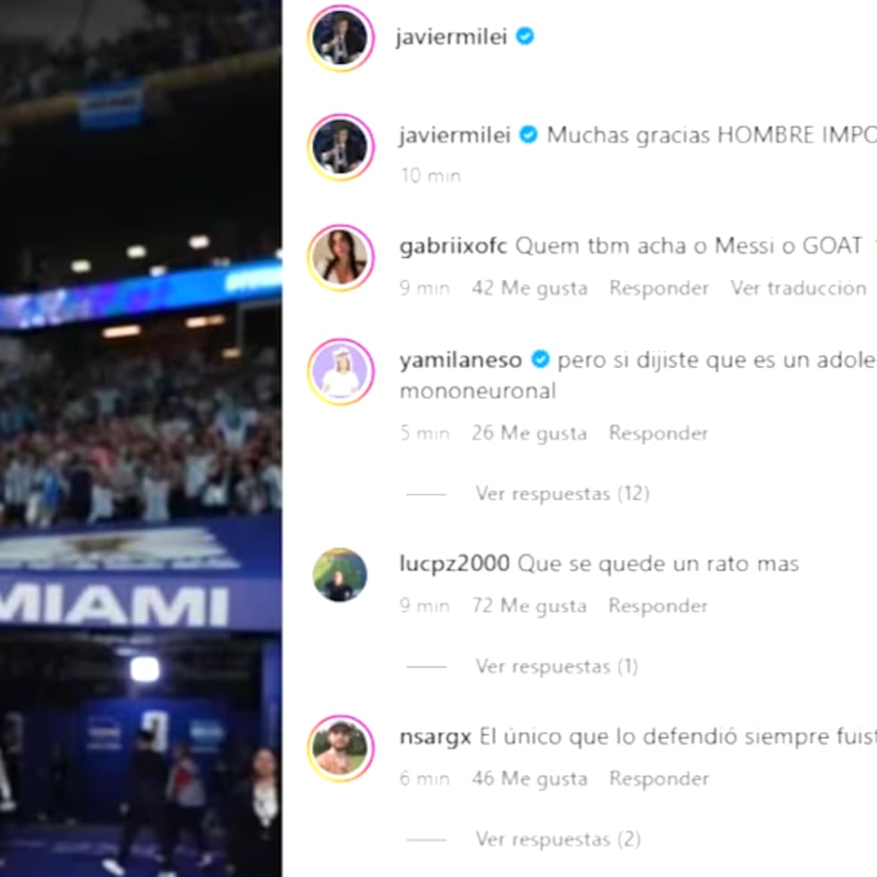 Así fue la reacción del presidente de Argentina luego del anuncio de Messi.