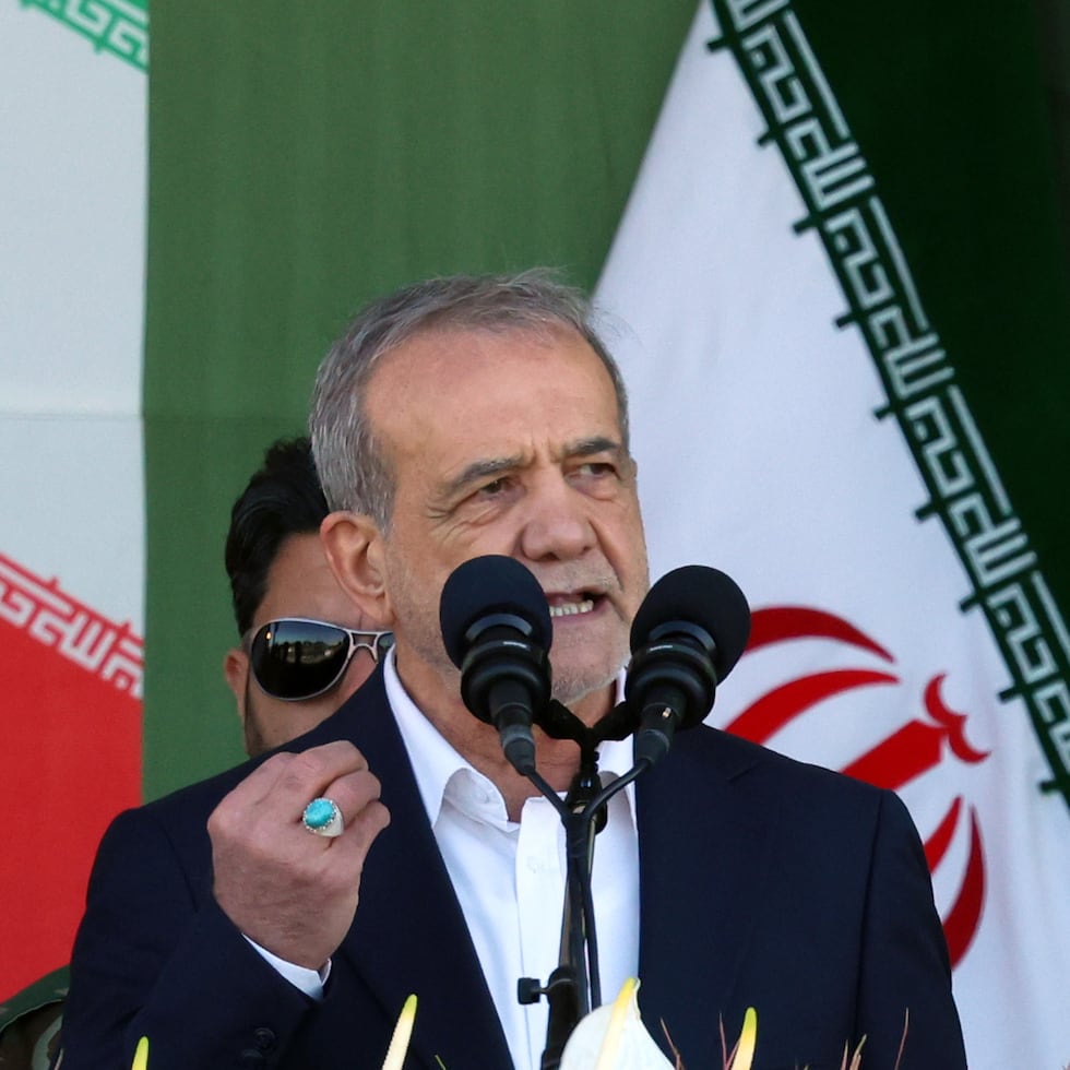 El presidente de Irán, Masud Pezeshkian, en una imagen de archivo.