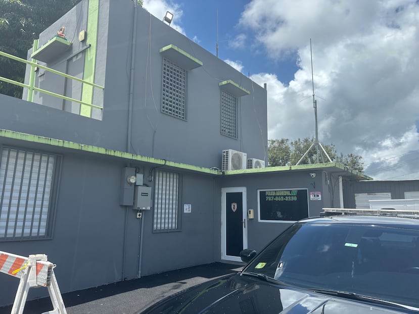 El cuartel de la policía municipal de Morovis.