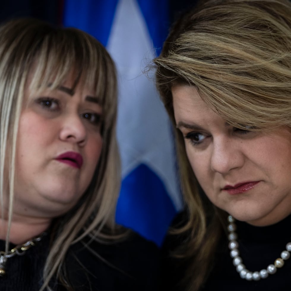Ciary Pérez Peña y la gobernadora Jenniffer González.