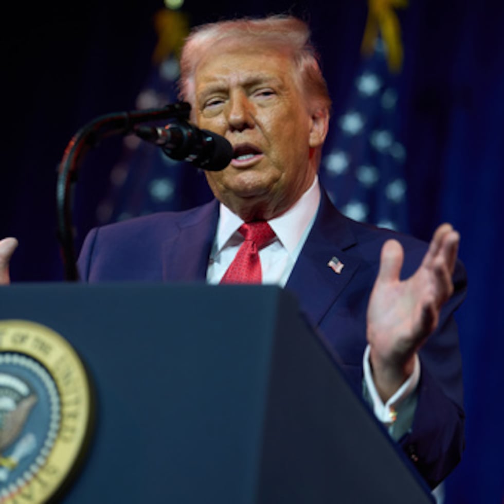 El presidente Donald Trump.