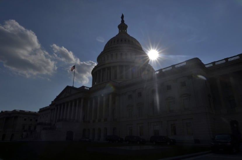 En la foto, el edificio del Congreso de los Estados Unidos ubicado en Washington D.C. (AP)