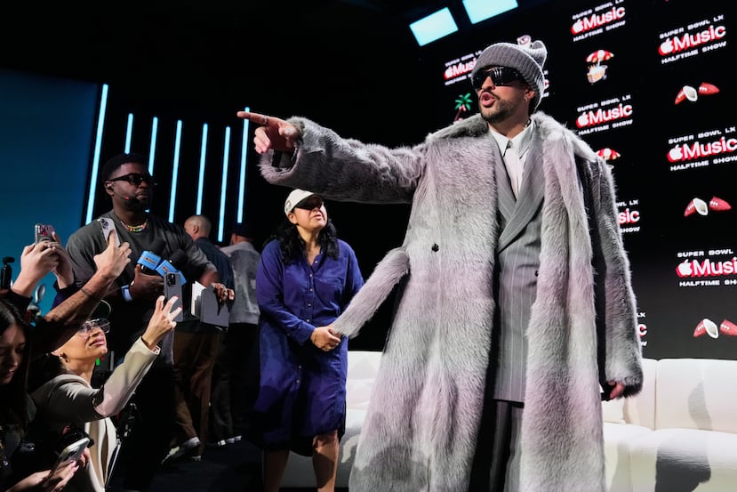 Bad Bunny en la conferencia de Apple Music