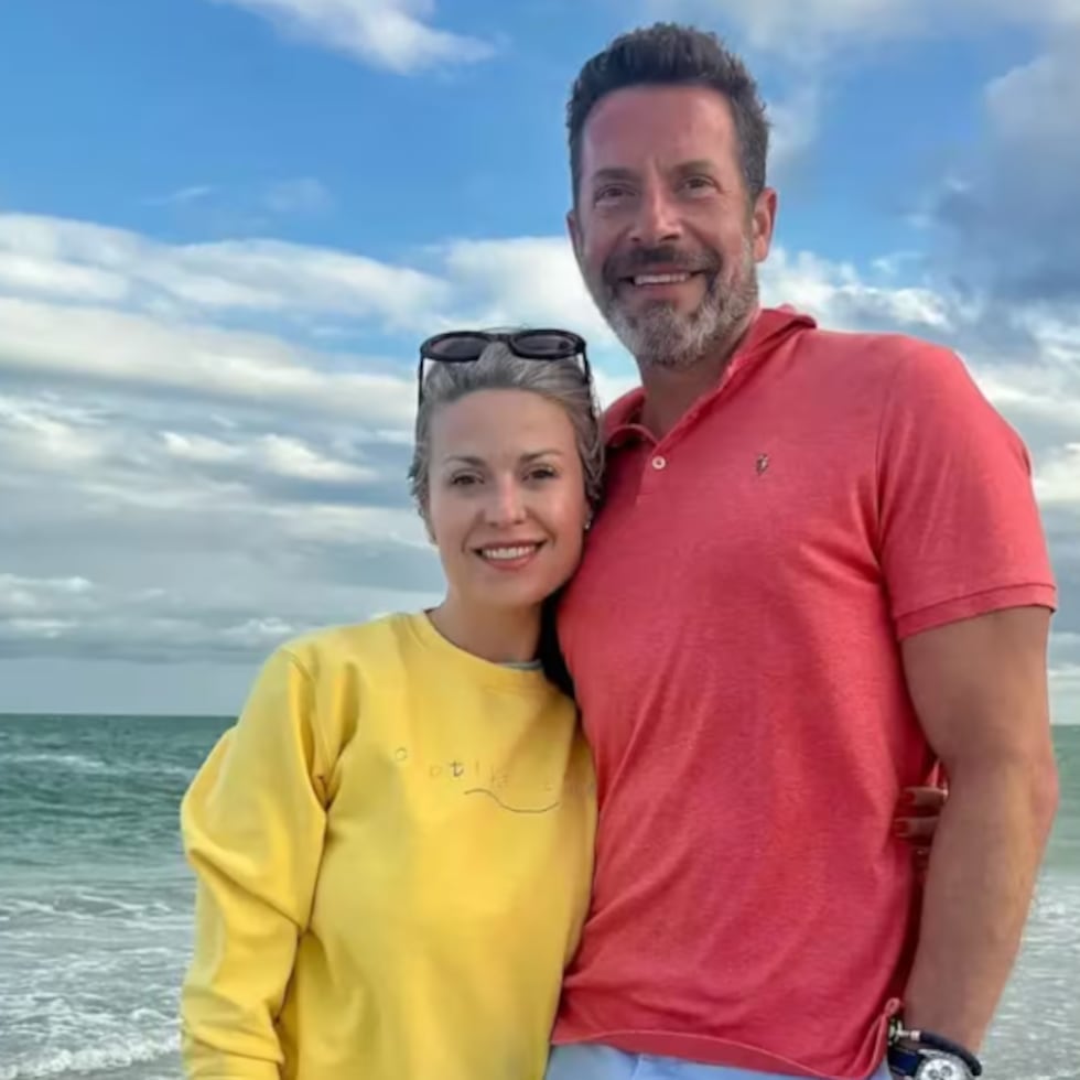 Kristopher Karolkiewicz, autor del crimen, y su esposa, Amanda.
