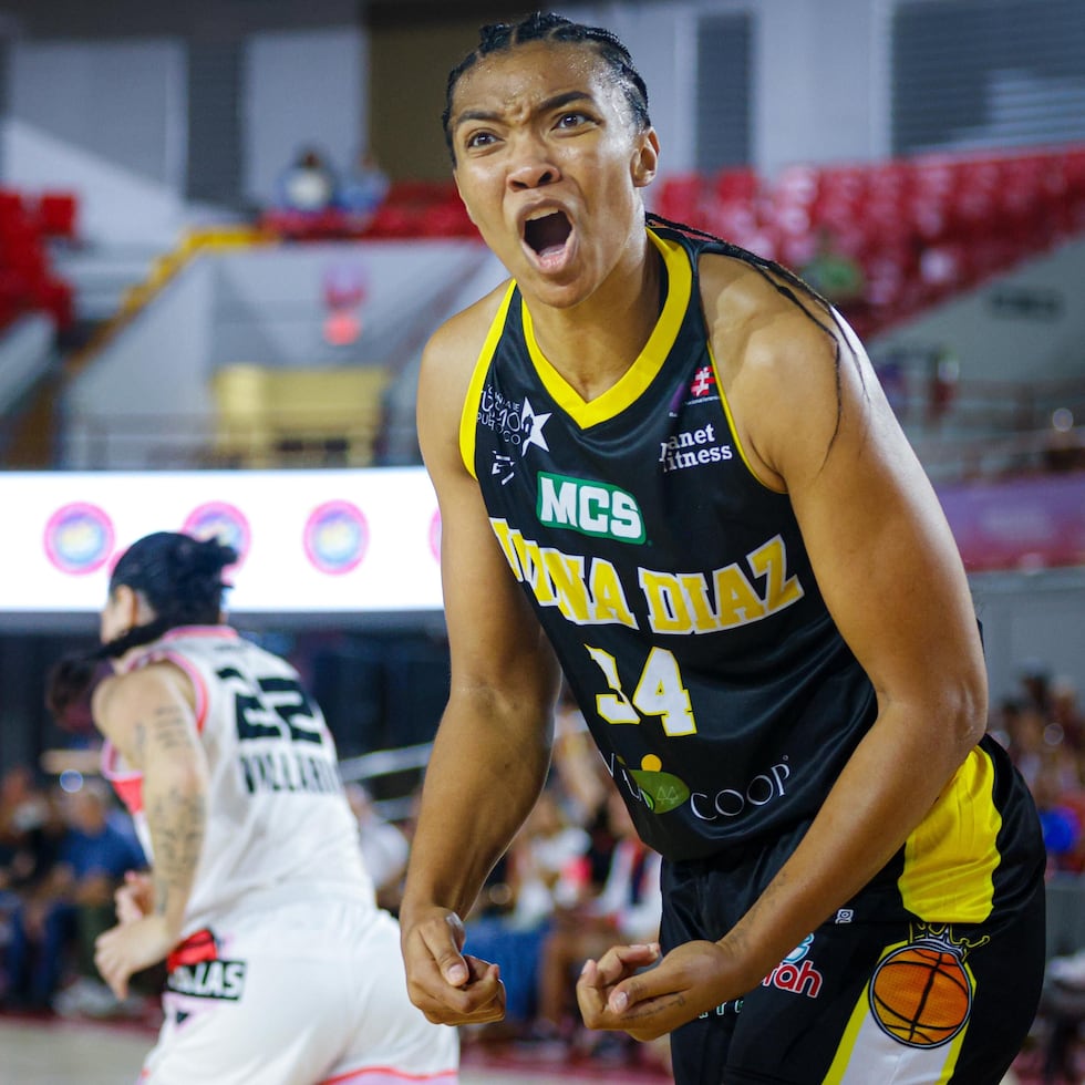 Imani McGee, de las Monarcas de Juana Díaz, lideró la liga en rebotes y bloqueos.