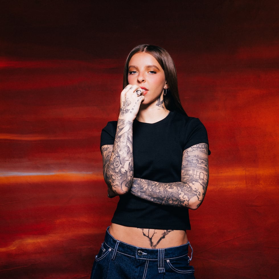 La artista urbana Young Miko.