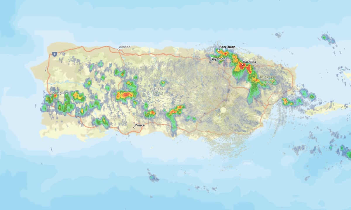 Emiten advertencia de inundaciones para municipios que experimentan lluvias y tronadas