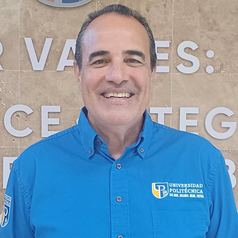 Dr. Carlos González Miranda, Decano Escuela de Ingeniería y Ciencias Aplicadas de la Universidad Politécnica