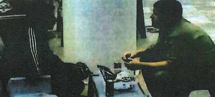 Imagen incluida en la denuncia del FBI sobre el caso de Jan Carlos Correa Tavárez.