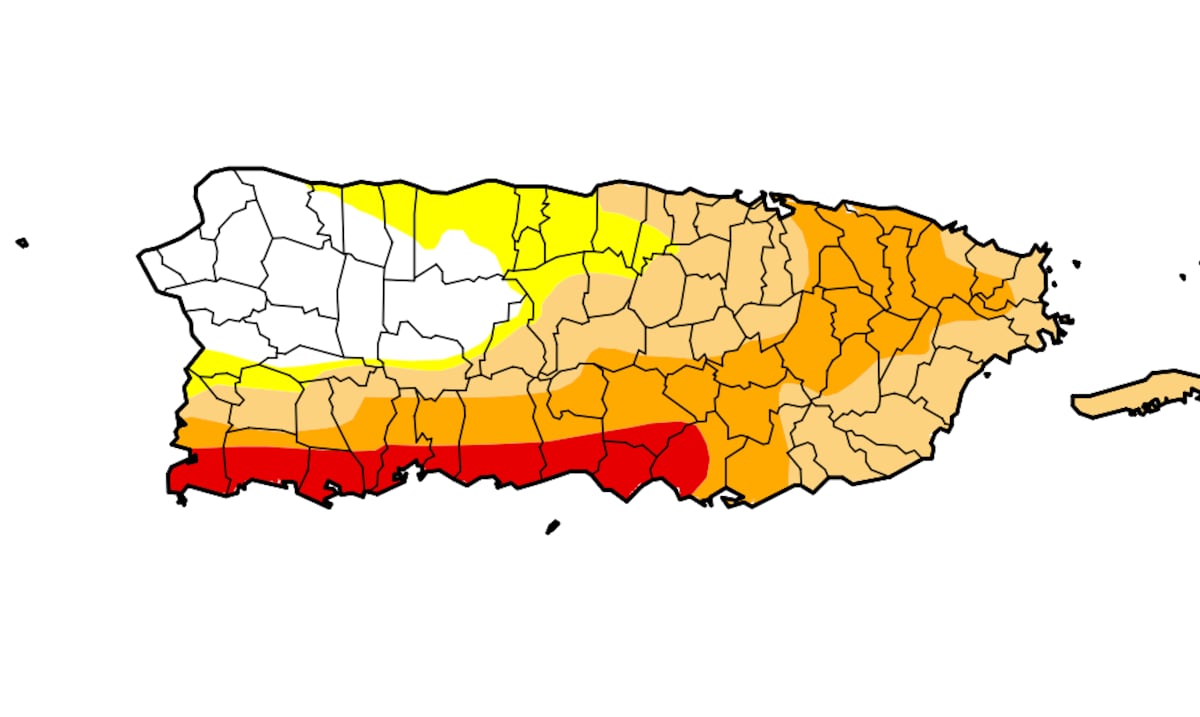 Declaran "sequía extrema" en porciones del sur de Puerto Rico