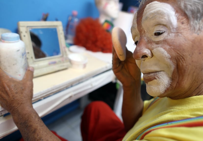 El payaso Pirulí trabajó desde la década de 1950.