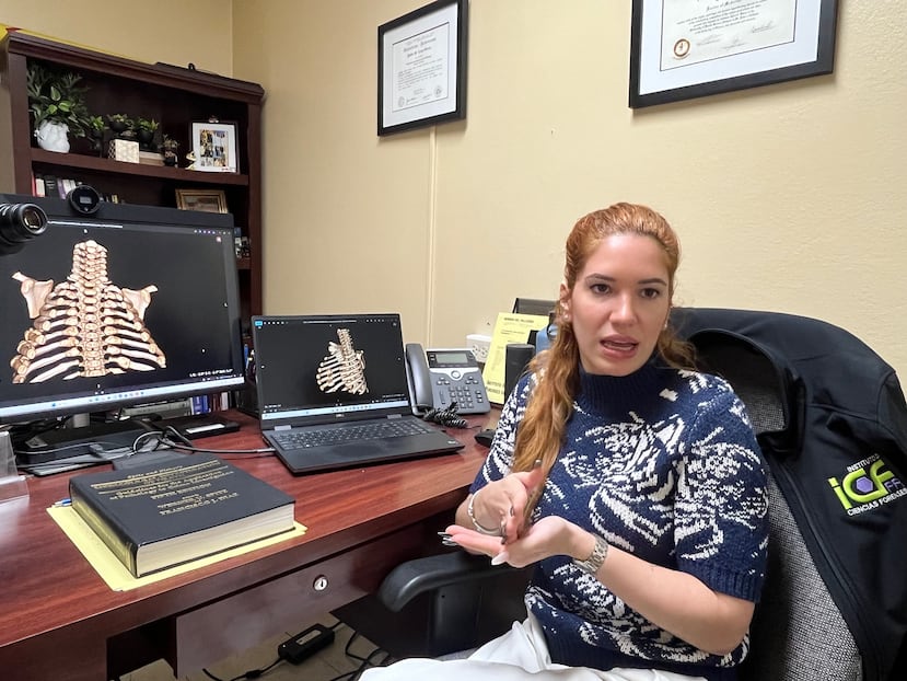 La doctora Paola Luna García, patóloga forense, habla sobre las autopsias virtuales.