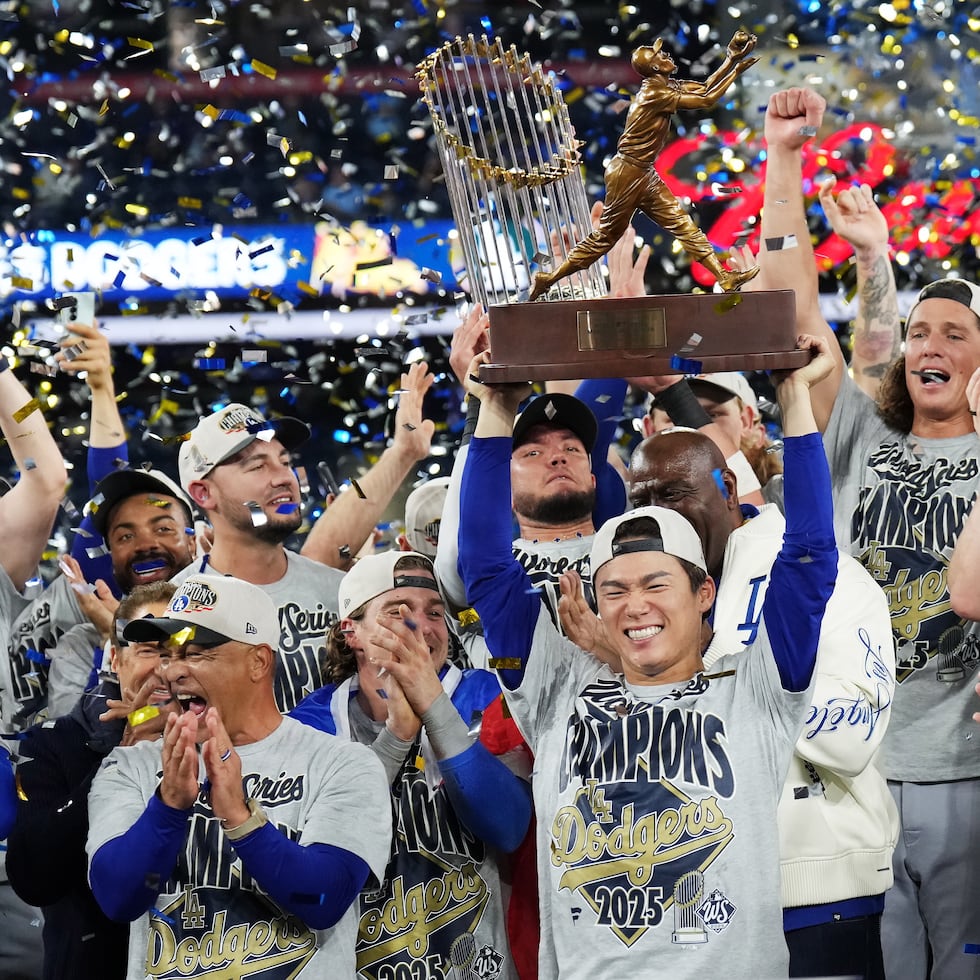 Los Dodgers de Los Angeles ganaron la Serie Mundial por segundo año consecutivo.