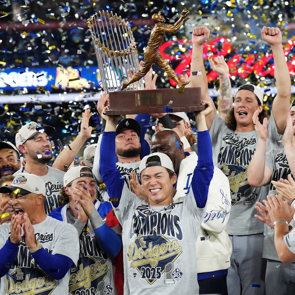Los Dodgers son los bicampeones de Serie Mundial.