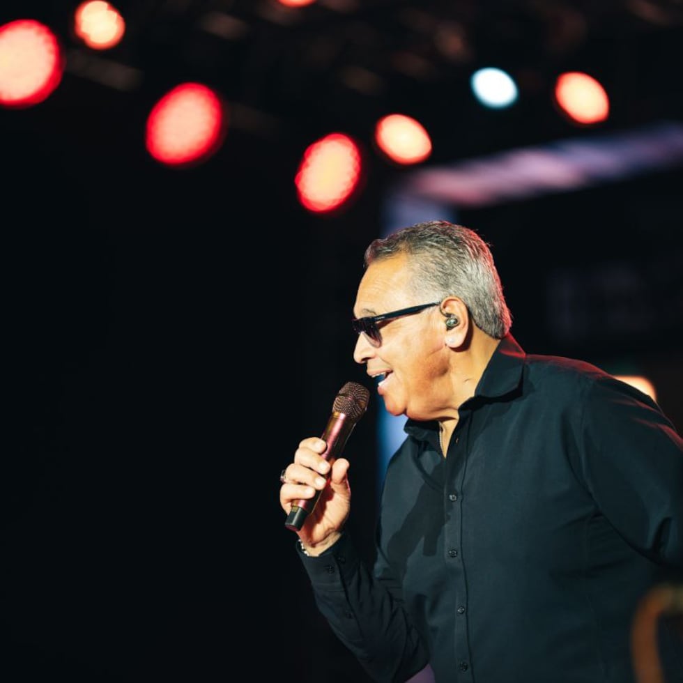 Tito Nieves estuvo en la Plaza del Quinto Centenario.