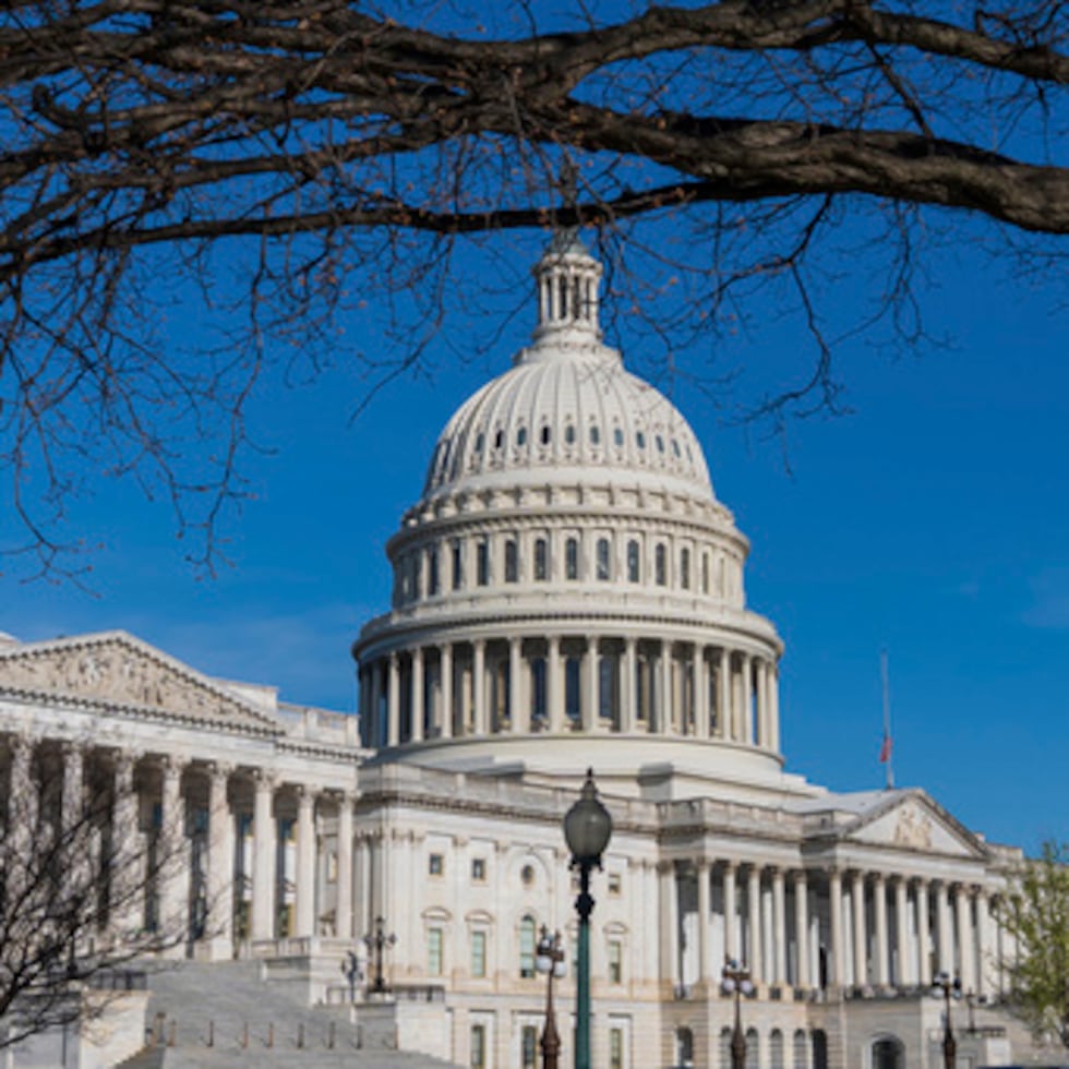 El Capitolio de los Estados Unidos en Washington, D.C., un símbolo de la democracia estadounidense.