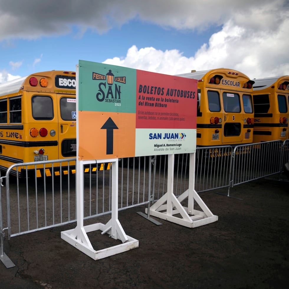Desde el estadio Hiram Bithorn será un punto de salida para autobuses rumbo al Viejo San Juan.