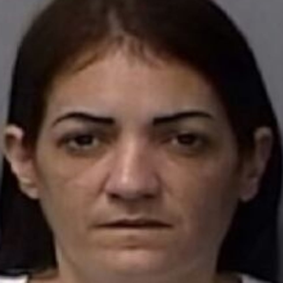 La acusada Elvia Cabrera Rivera.