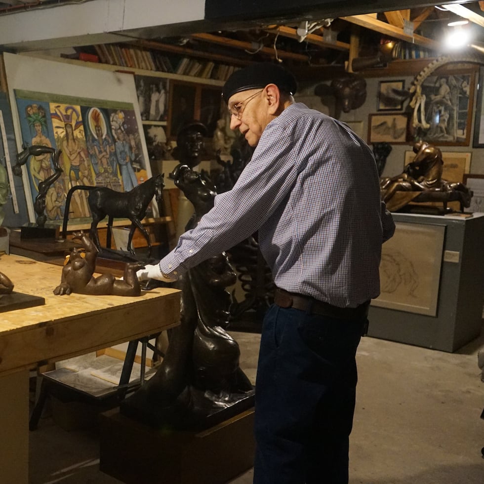 José Buscaglia now lives in Johnston, Rhode Island, where he keeps his entire work.