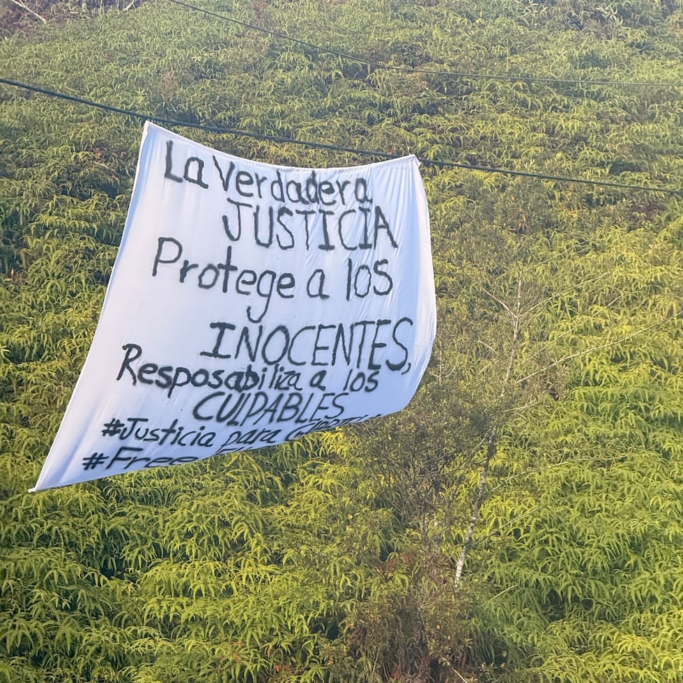 Un nuevo mensaje relacionado con el caso de Gabriela Nicole apareció el viernes, 3 de julio, en Aibonito.