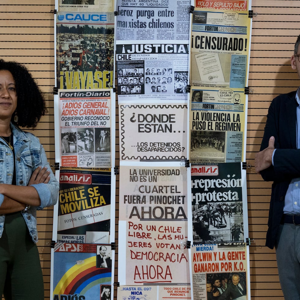 Los profesores Windy Cosme y Marcelo Luzzi dirigen este importante proyecto histórico.