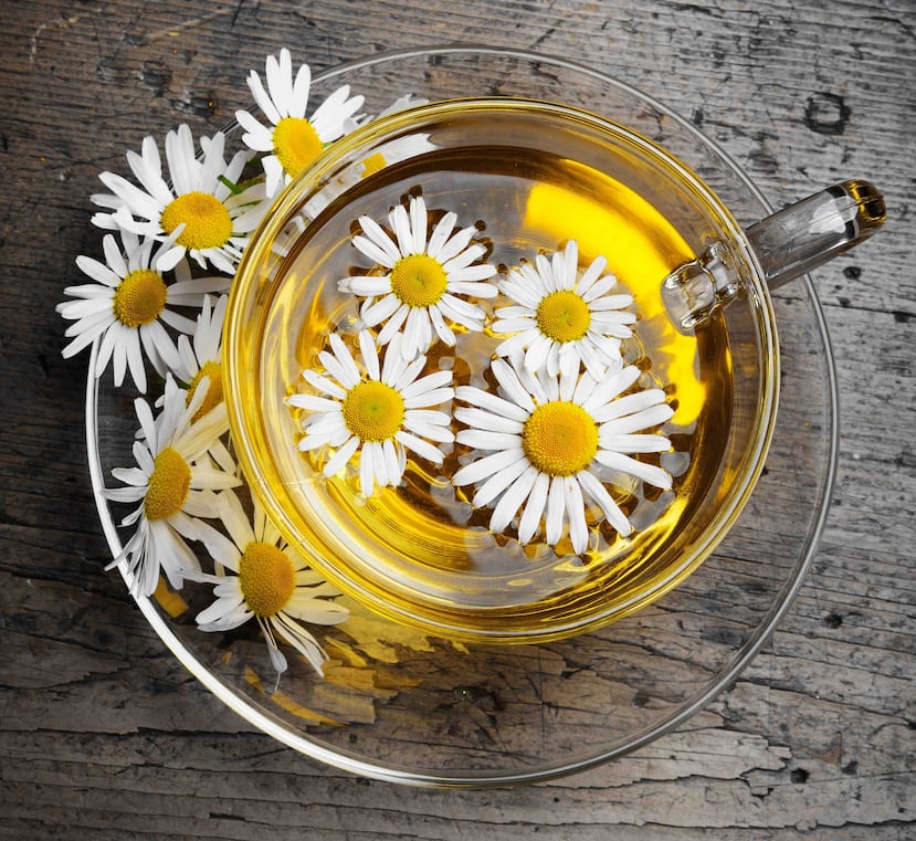 La infusión de manzanilla debe tomarse de dos a tres tazas de por día. (Archivo)