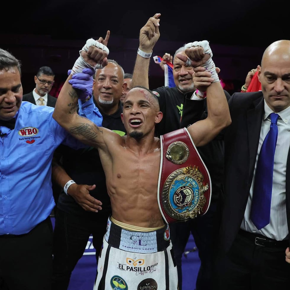 René Santiago conquistó el cetro de las 108 libras de la OMB el 13 de marzo.