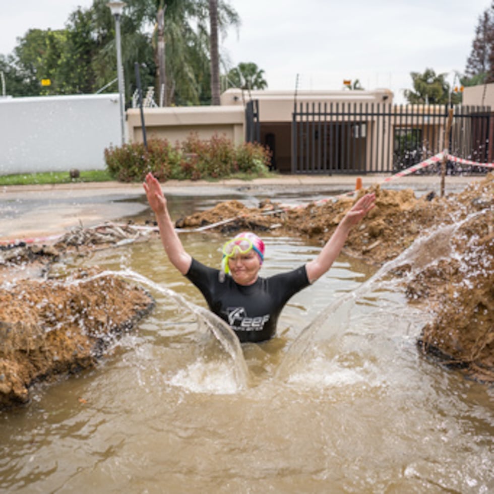 Helen Zille, candidata a la alcaldía de Johannesburgo.