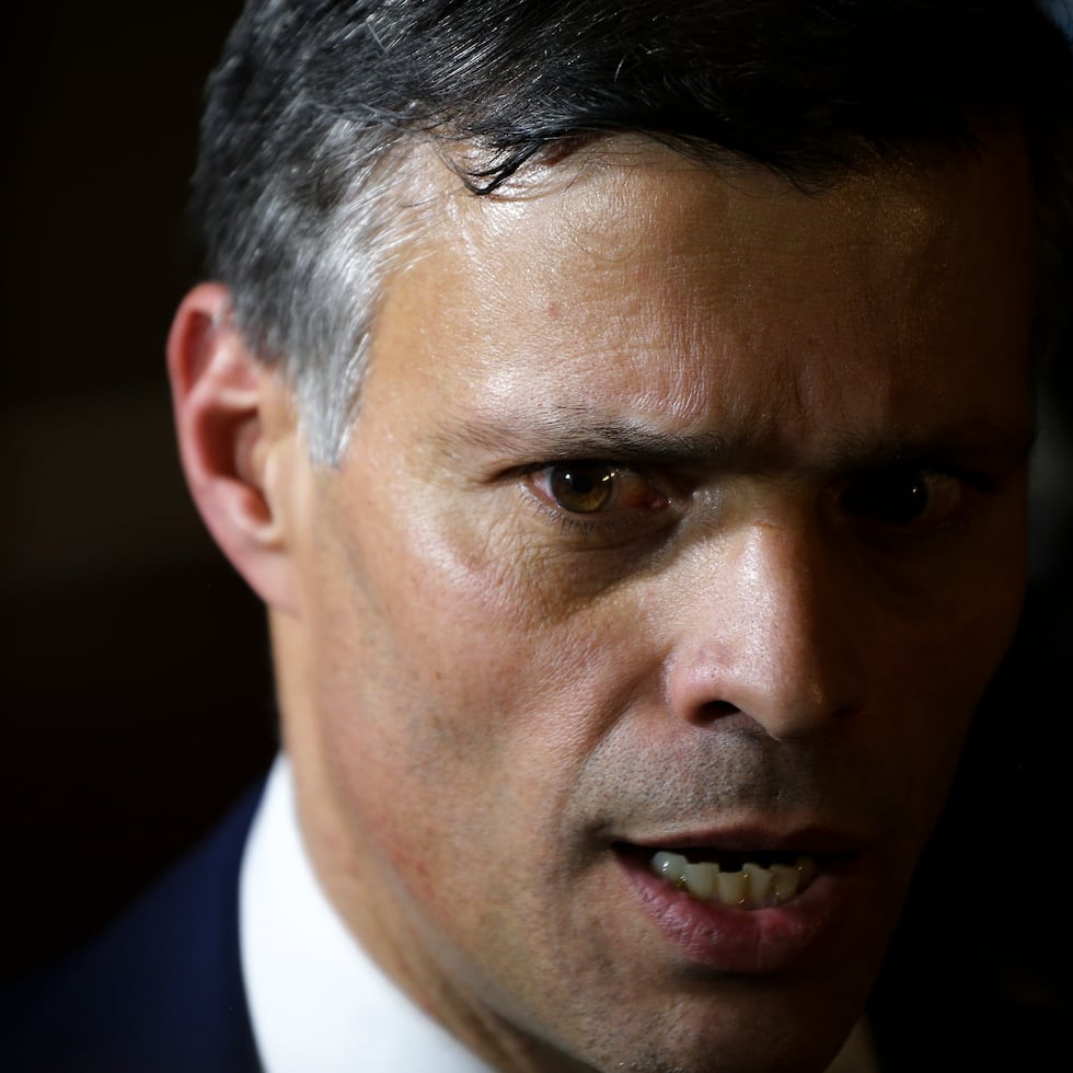 El activista opositor Leopoldo López viajó a Washington D. C. como orador invitado a la Lipset Lecture, una prestigiosa conferencia anual sobre democracia en el mundo.